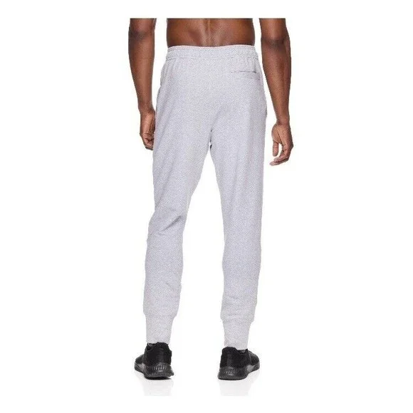 Reebok Men Pull-On Jogger Pants 3XL Gray Tapered Slim Pockets Ankle Drawstring - Picture 5 of 6